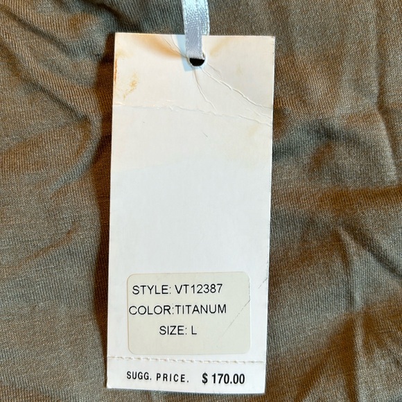 NWT Vertigo Paris dress with asymmetrical hem and jewel detail at neck - Picture 10 of 15